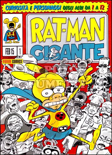 RAT-MAN GIGANTE COFANETTO VUOTO #     1 - RAT-MAN GIGANTE 1/12